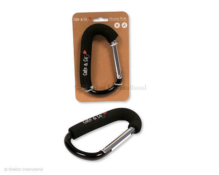 Small Metal ' Mummy Hook ' for Pushchairs and Prams