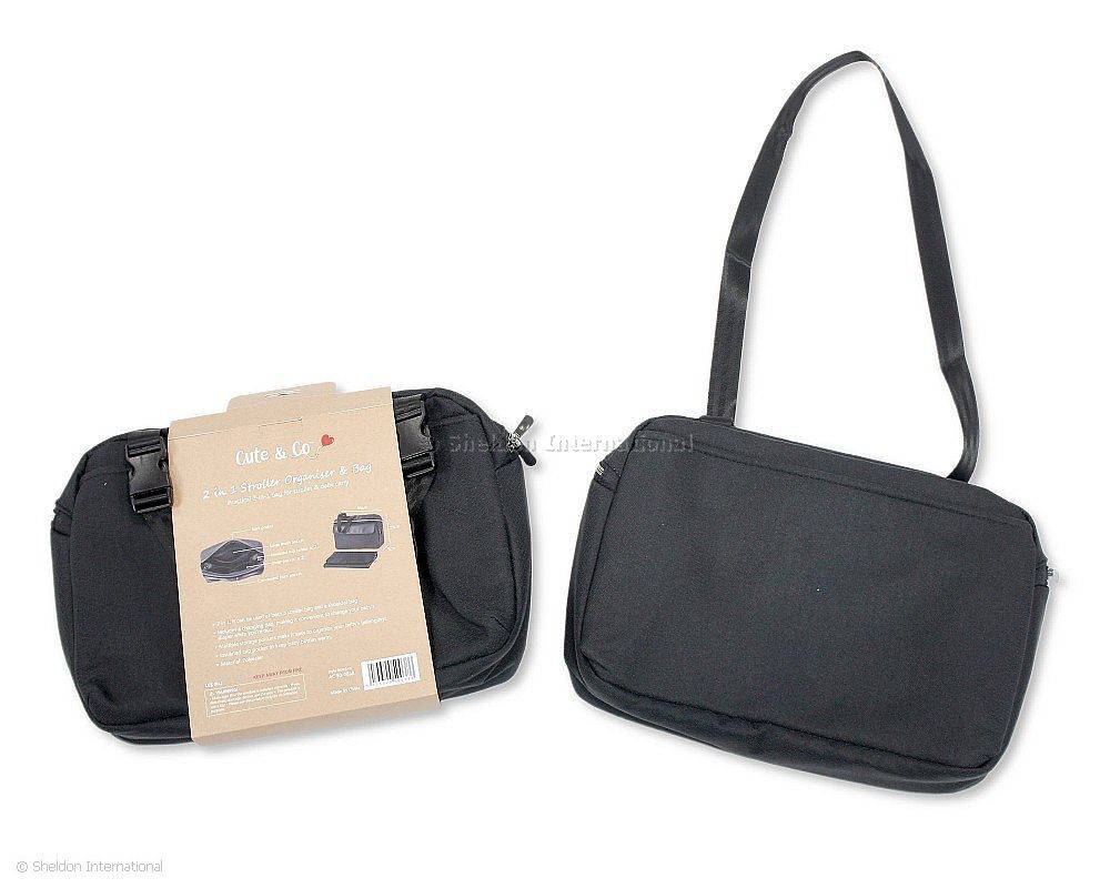 2 in 1 Pram/Stroller Organiser & Shoulder Bag