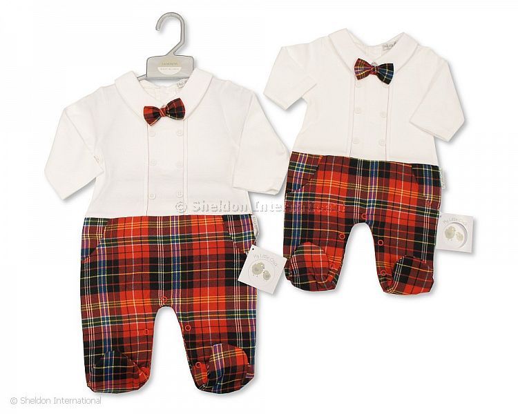 Baby Tartan All In One
