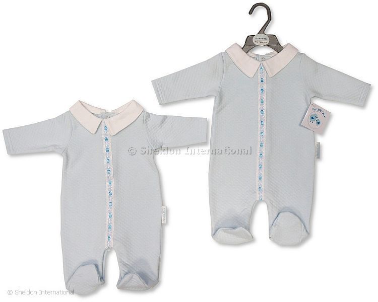 Baby Boys All In One With Lace