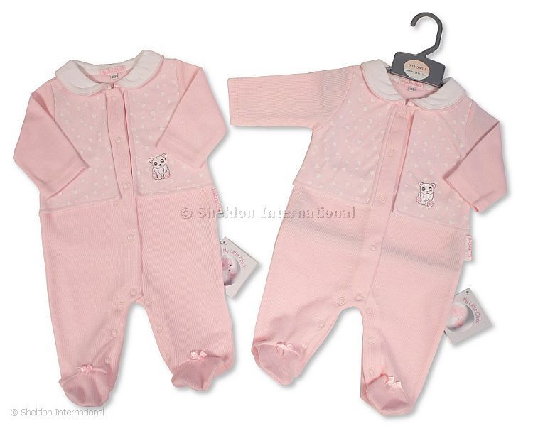 Baby Girls Faux 2 Pcs Set - Panda