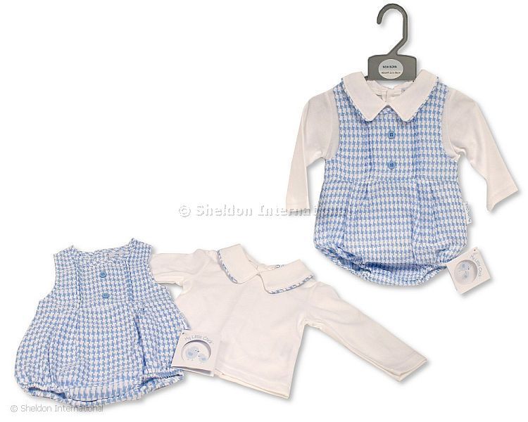 Baby Boys Short Romper 2 Pcs Set