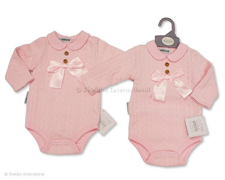 Baby Girls Romper With Bow