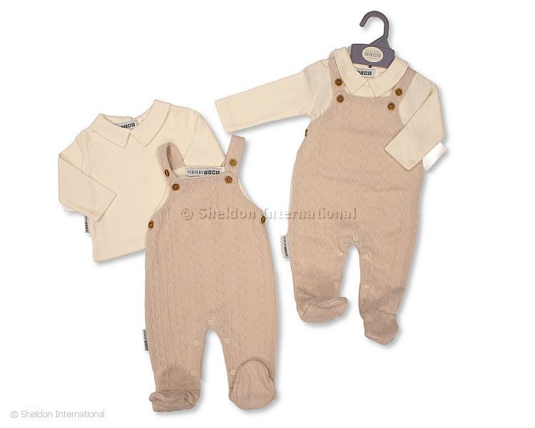 Baby 2 Pieces Long Dungaree Set