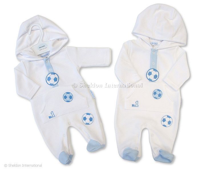 Baby Boys All-In-One With Hood - No 1