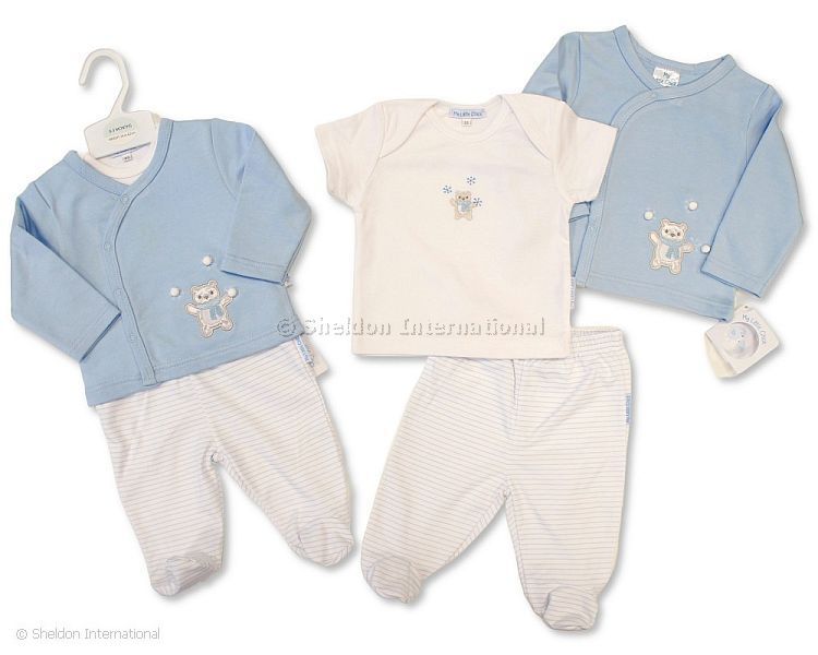 Baby Boys 3 Pieces Set - Snowballs