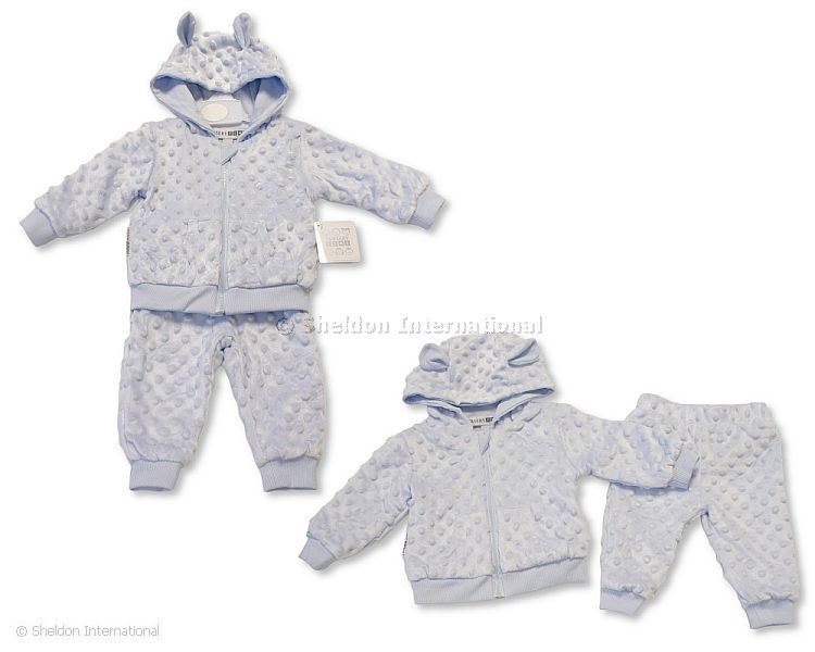 Baby Boys Jacket And Pants Set With Ears