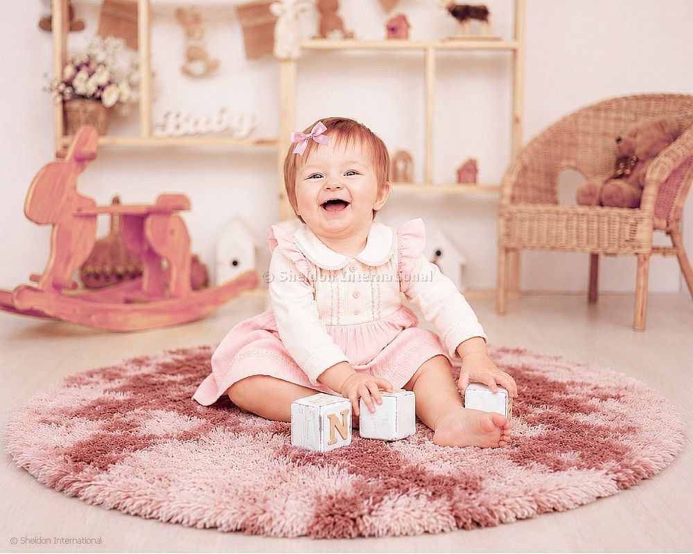 Baby Girls Dress With Lace Applique