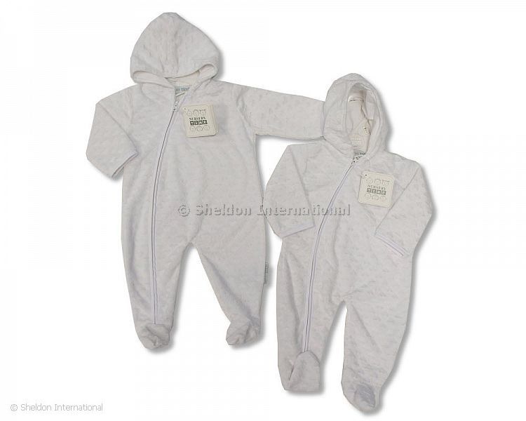 Baby All In One With Hood - Hearts