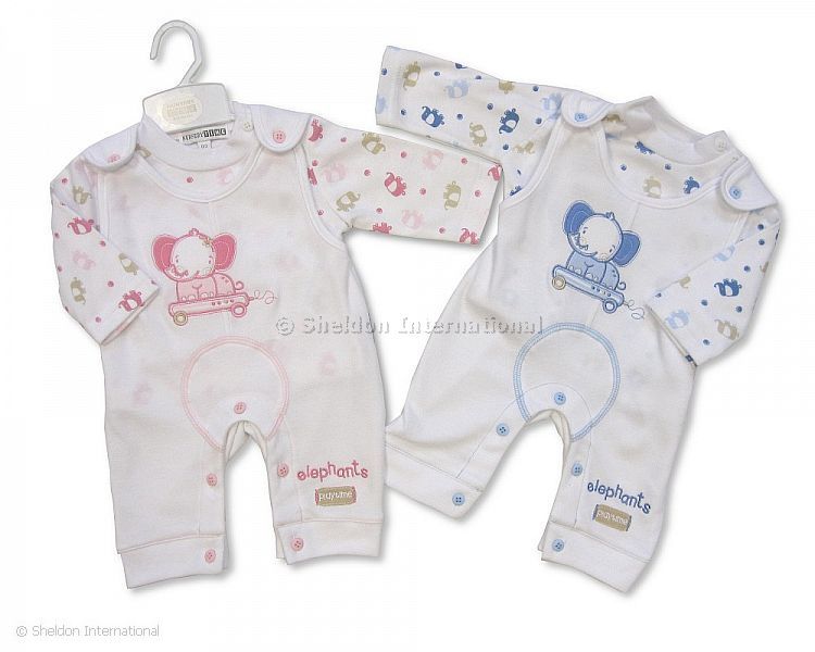 Baby 2 Pcs Set - Elephants