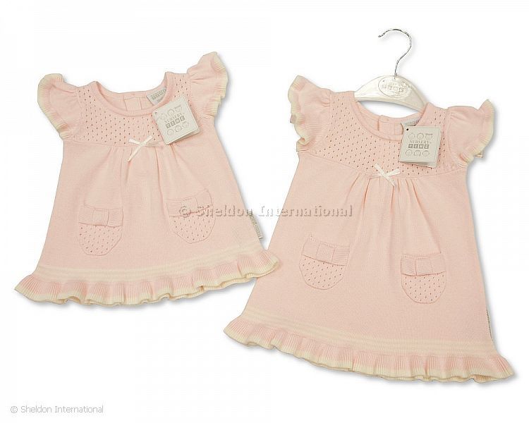 Baby Girls Knitted Dress - 1848