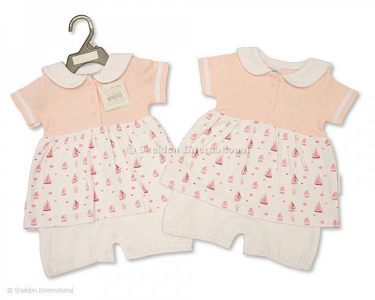 Baby Girls All In One Dress Set - Little Sailor
