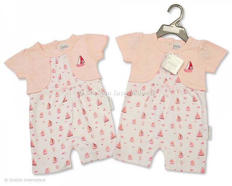 Baby Girls Romper - Little Sailor