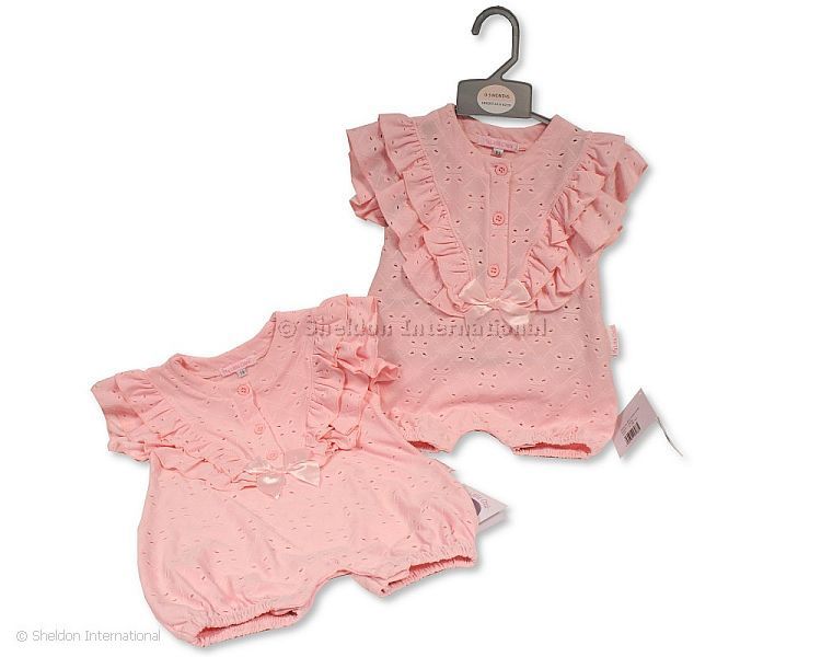 Baby Girls Romper With Bow