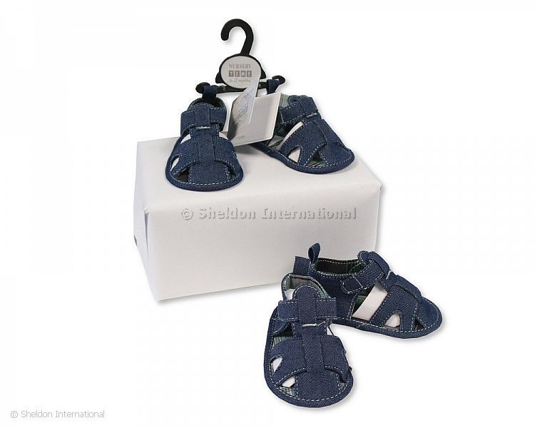 Baby Boys Sandals - Denim