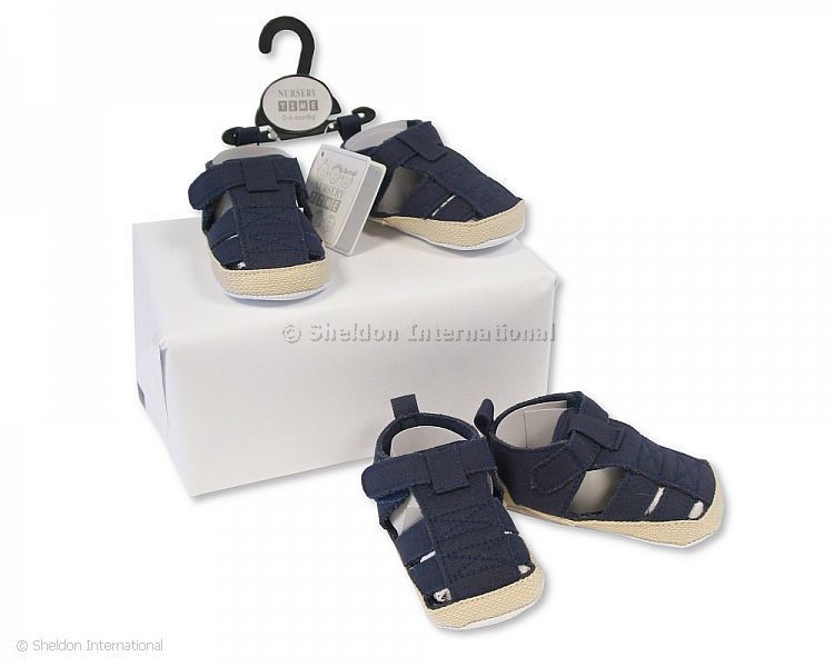 Baby Boys Sandals - Navy