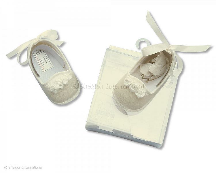 Christening Shoes -S4- Cream