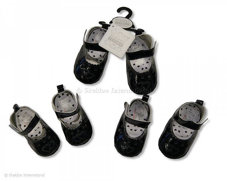 Baby Shoes Black - Girls - 416