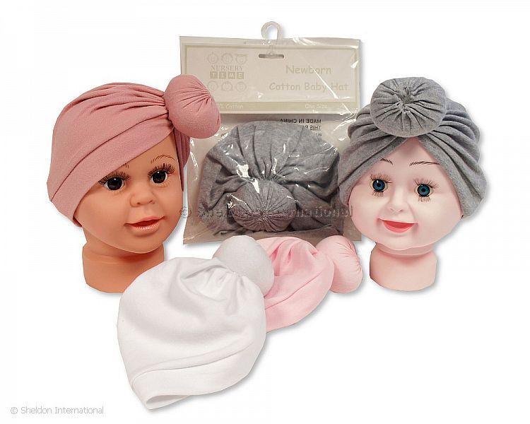 Baby Donut Turban Hat