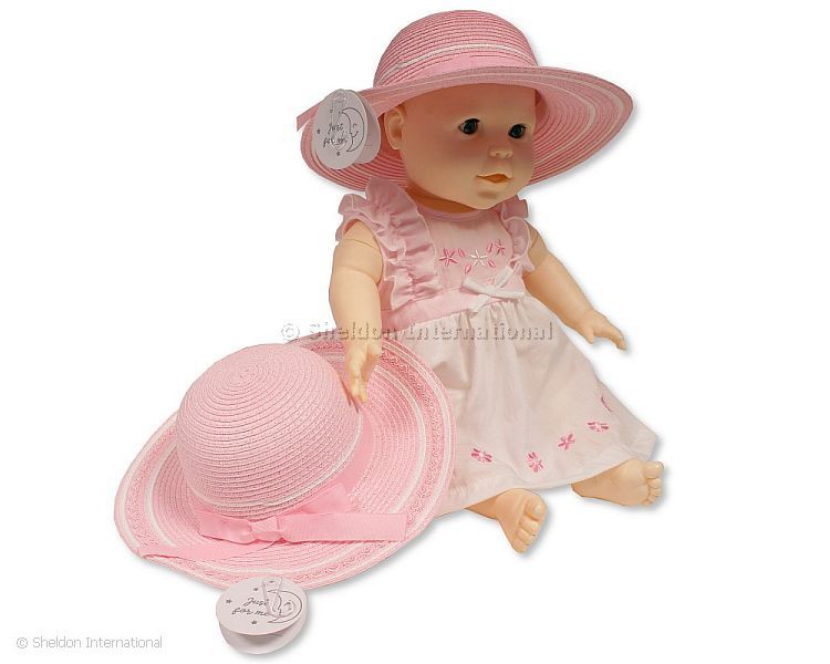 Baby Girls Paper Straw Hat - 804