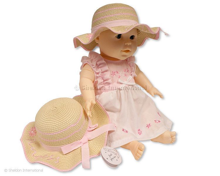 Baby Girls Paper Straw Hat - 805