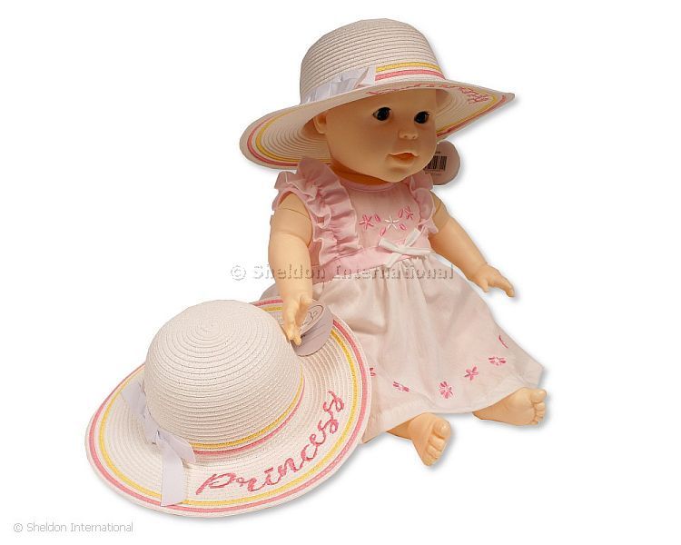 Baby Girls Paper Straw Hat - 801