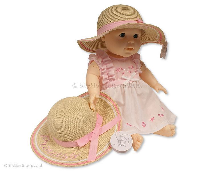 Baby Girls Paper Straw Hat - 802