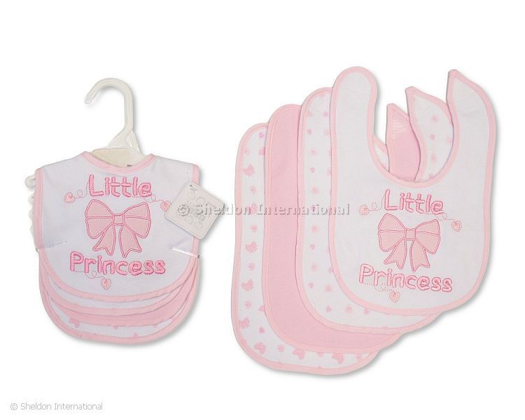 Baby Bibs 4 Pack - Little Princess