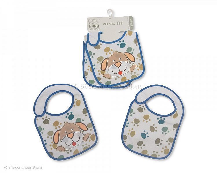 Baby Bibs - Dog - 2 Pack