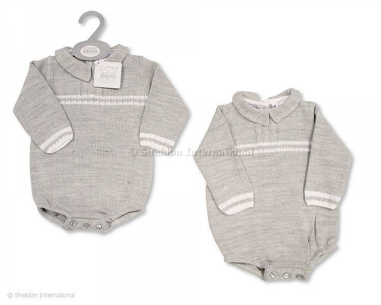 Knitted Baby Short Romper