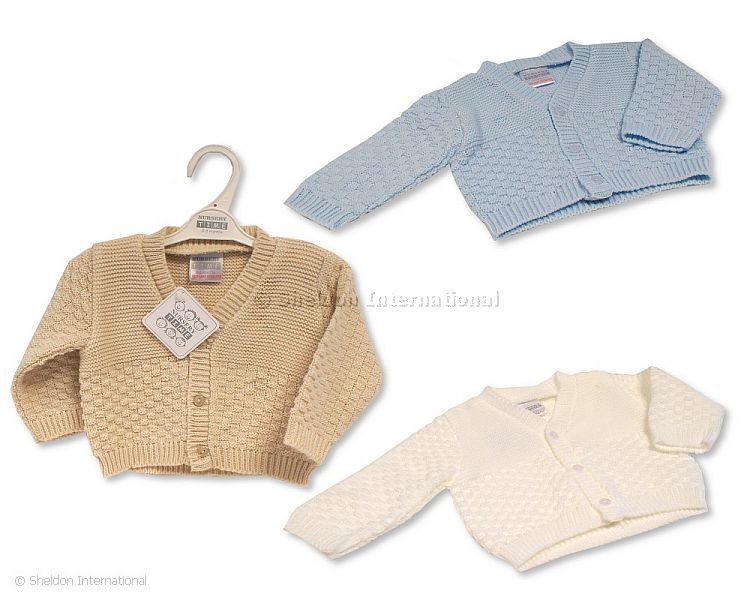 Knitted Baby Boys Cardigan - 592 - 0-9 Months