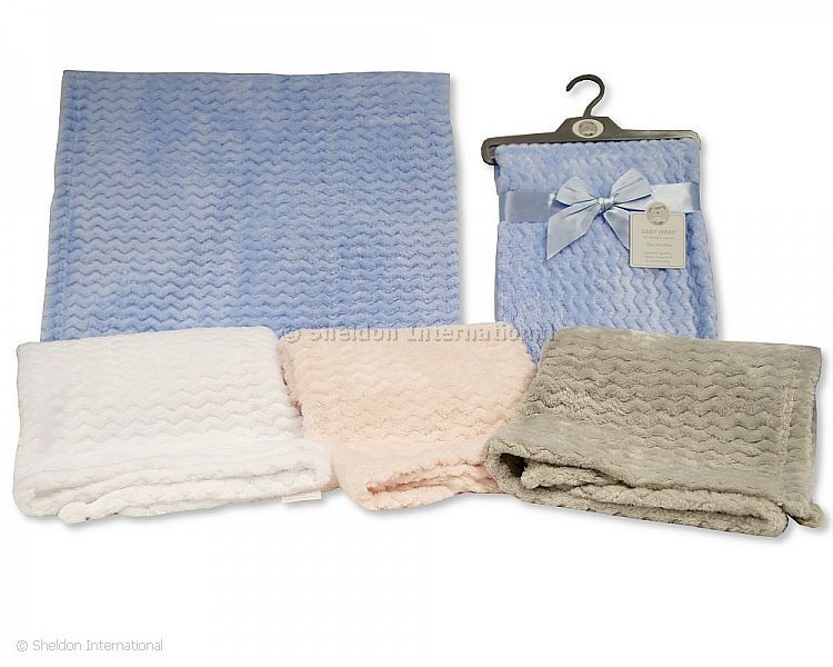 Baby Jacquard Flannel Wrap