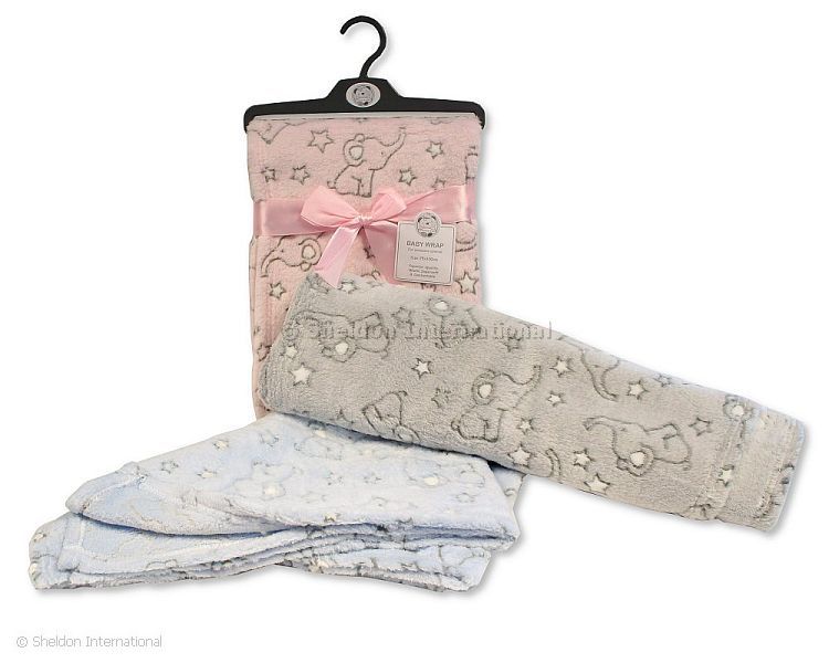 Baby Wrap - Elephant And Stars