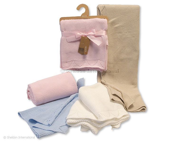 Baby Knitted Cotton Wrap