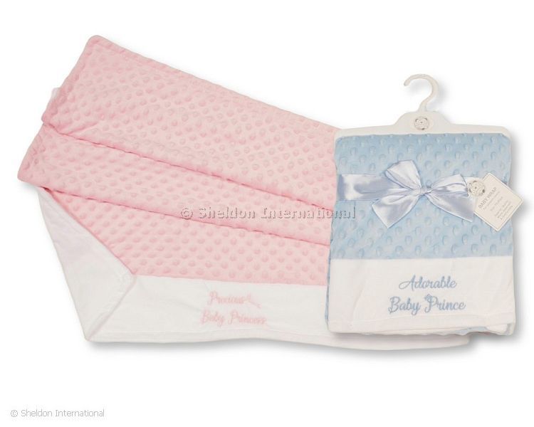 Baby Bubble Wrap With Wording - Prince/Princess