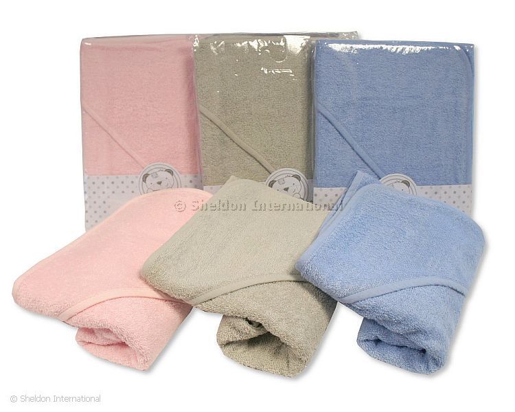 Baby Hooded Towel - Plain