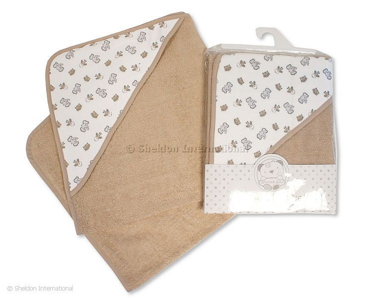Baby Hooded Towel - Elephant/ Tiger