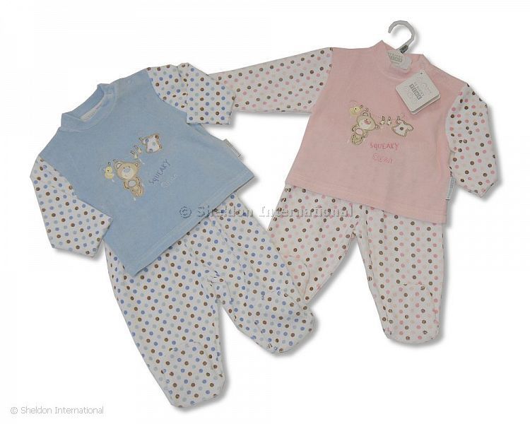 Baby Velour 2 Pcs Set - 0134