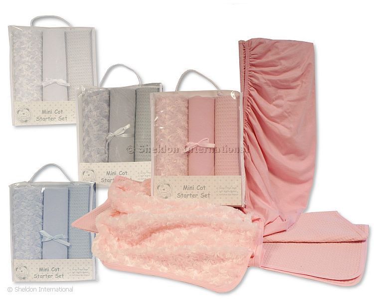 Mini Cot Starter Set - 3 Pieces