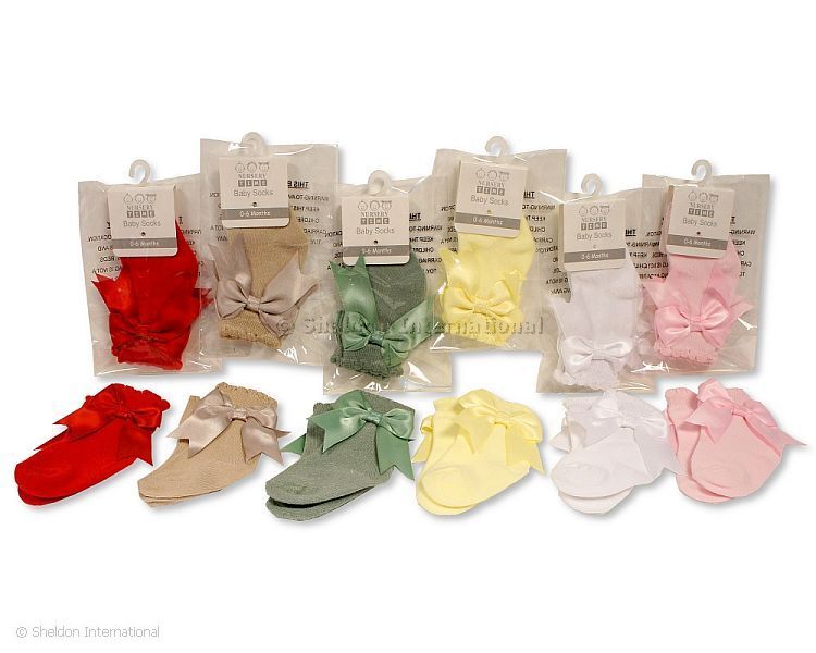 Baby Socks With Bow