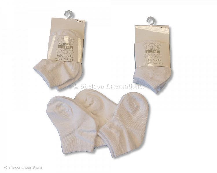 Baby Socks White - 2104