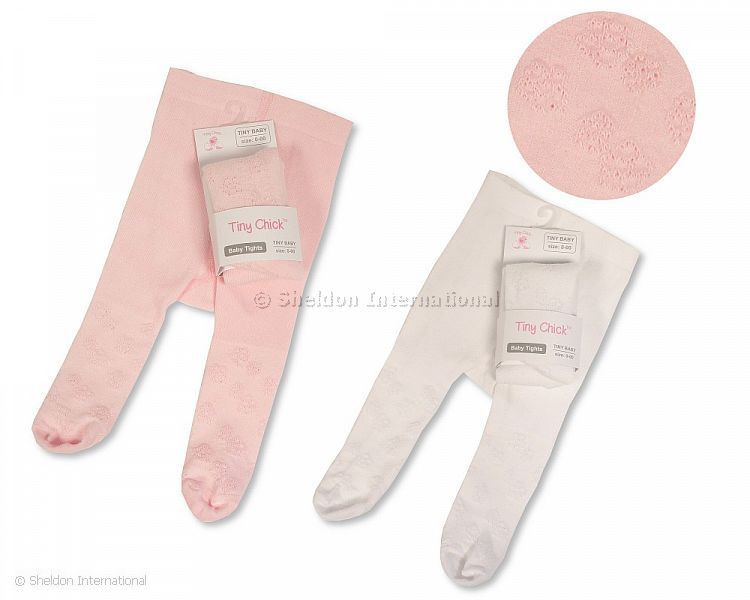 Cotton Rich Tights - Flowers