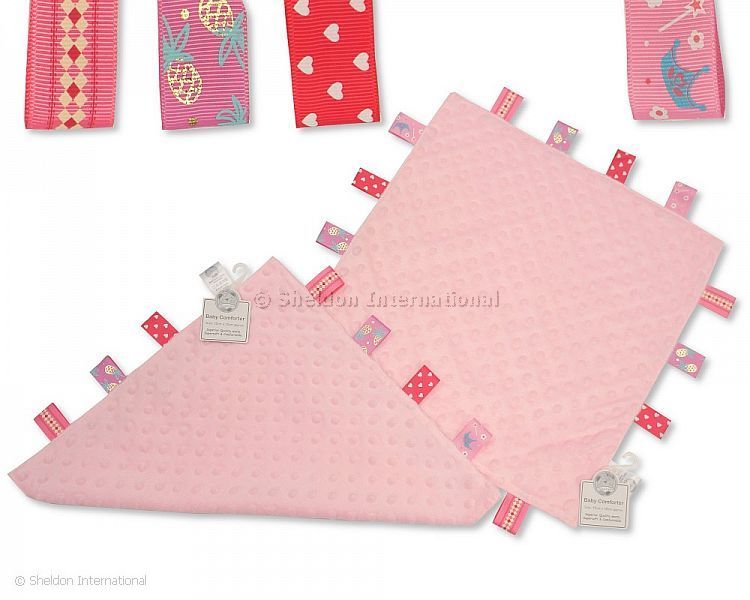 Baby Dotted Comforter With Tags - Pink