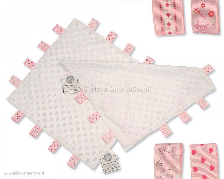 Baby Dotted Comforter With Tags - White - Girls