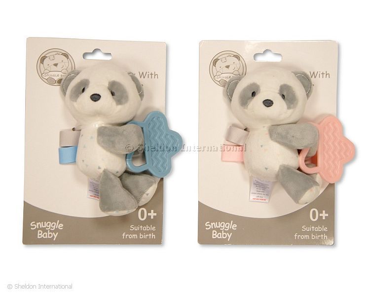 Baby Panda Toy With Teether