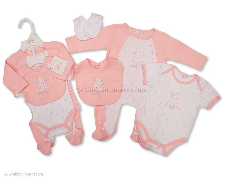Baby Girls 4 Pieces Gift Set - Love Me
