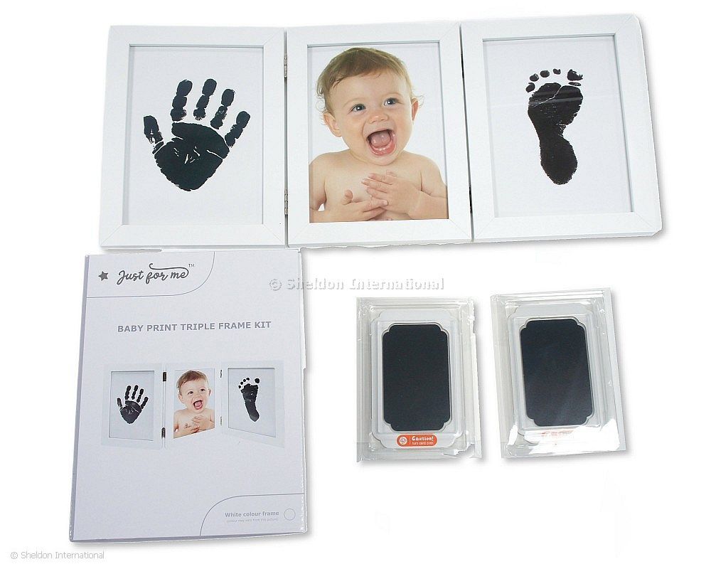 Baby Print Triple Frame Kit