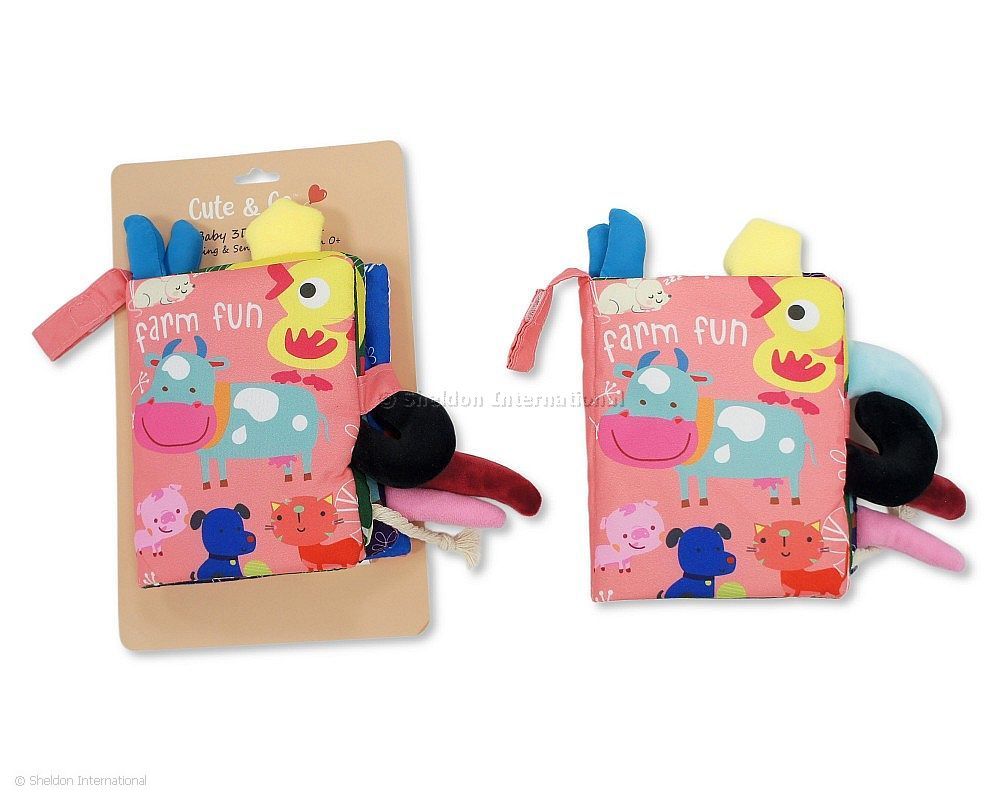 Baby 3D Cloth Book - Farm Fun