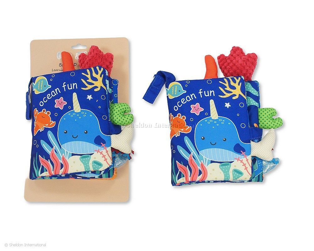 Baby 3D Cloth Book - Ocean Fun
