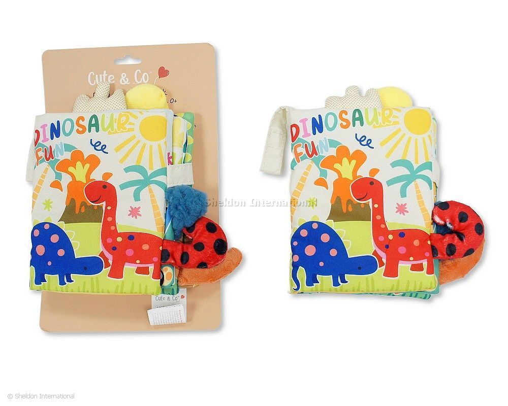 Baby 3D Cloth Book - Dinosaur Fun